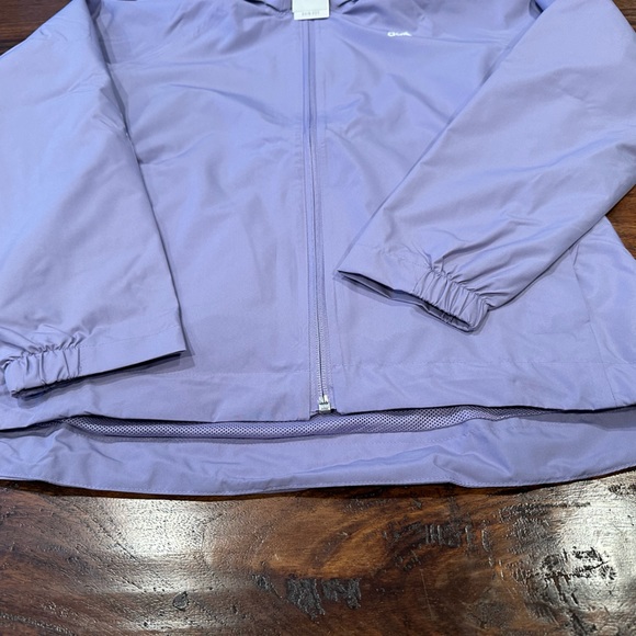 NWT! Adidas BSC 3-Stripes RAIN.RDY Jacket - Women's Size M H65760 Magic Lilac - Picture 12 of 14